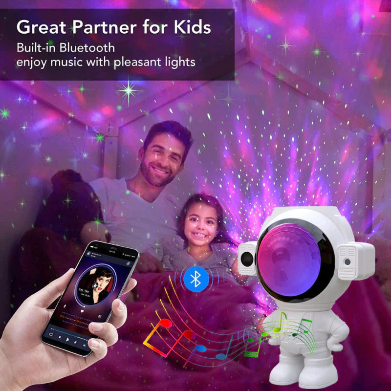  Astronaut Star Projector Starry Sky Projector Galaxy Lamp Night Light for Decoration Bedroom Home Decorative Children Gifts